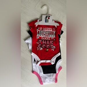 Russell Athletic Louisville Baby Onesie Set